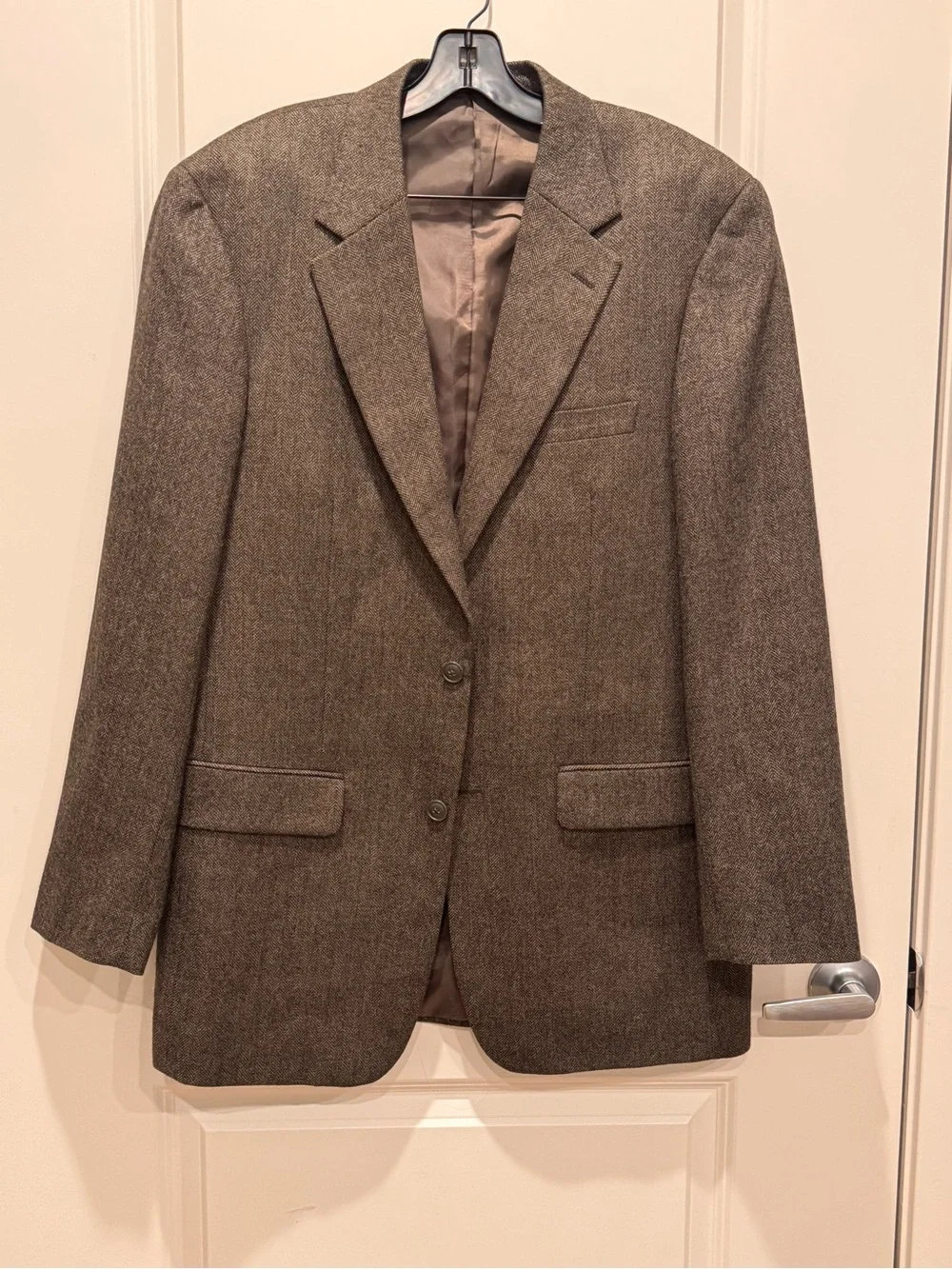 Club Room Macy’s Tweed Herringbone Blazer | Wool Alpaca Blend | Men’s 40 Long⁠